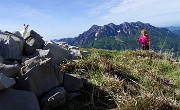 In Söc di Agnei (Cima degli Agnelli), detta anche Cima Camplano (2057 m) il 9 maggio 2015 - FOTOGALLERY